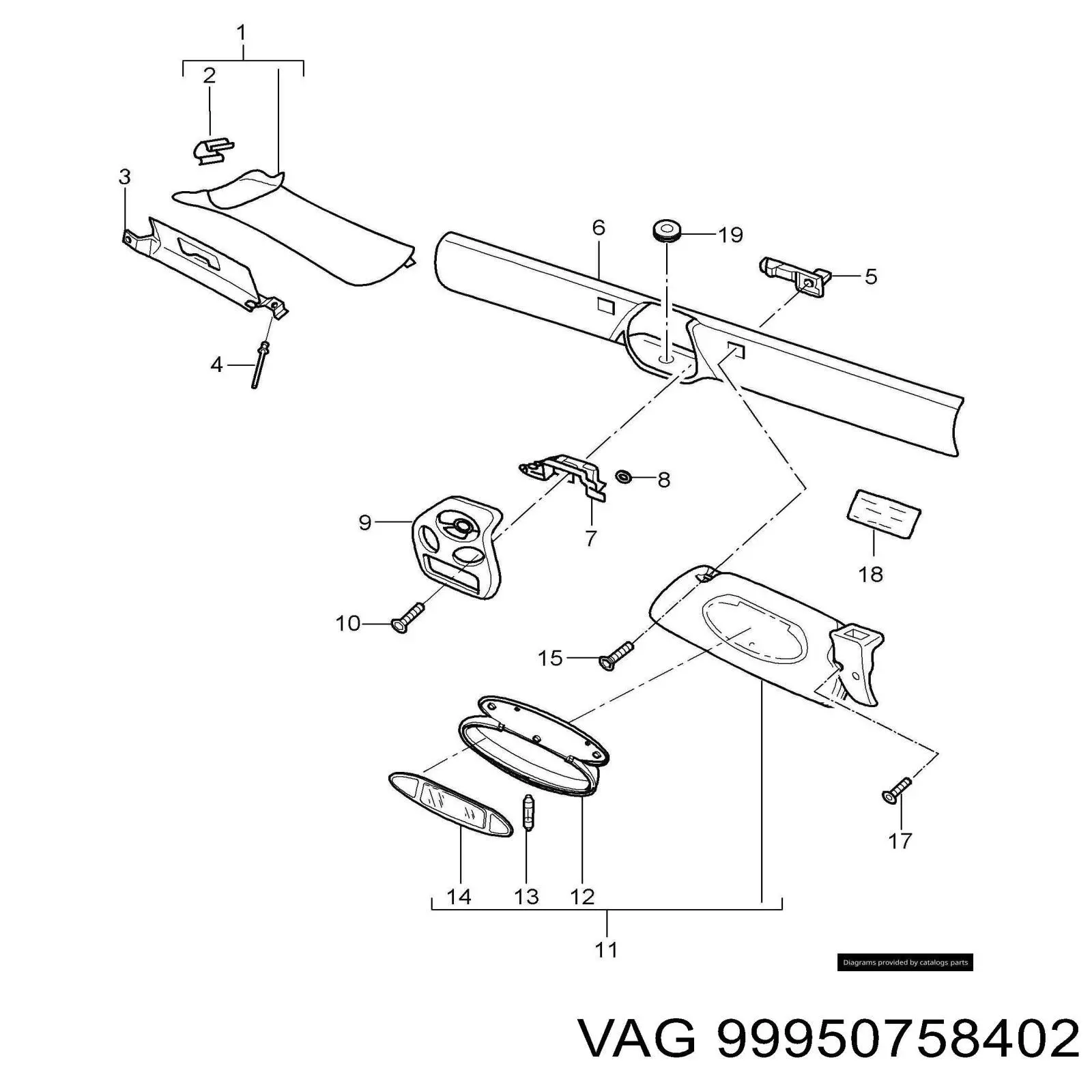  VAG 99950758402 ціна, від 1.00 USD