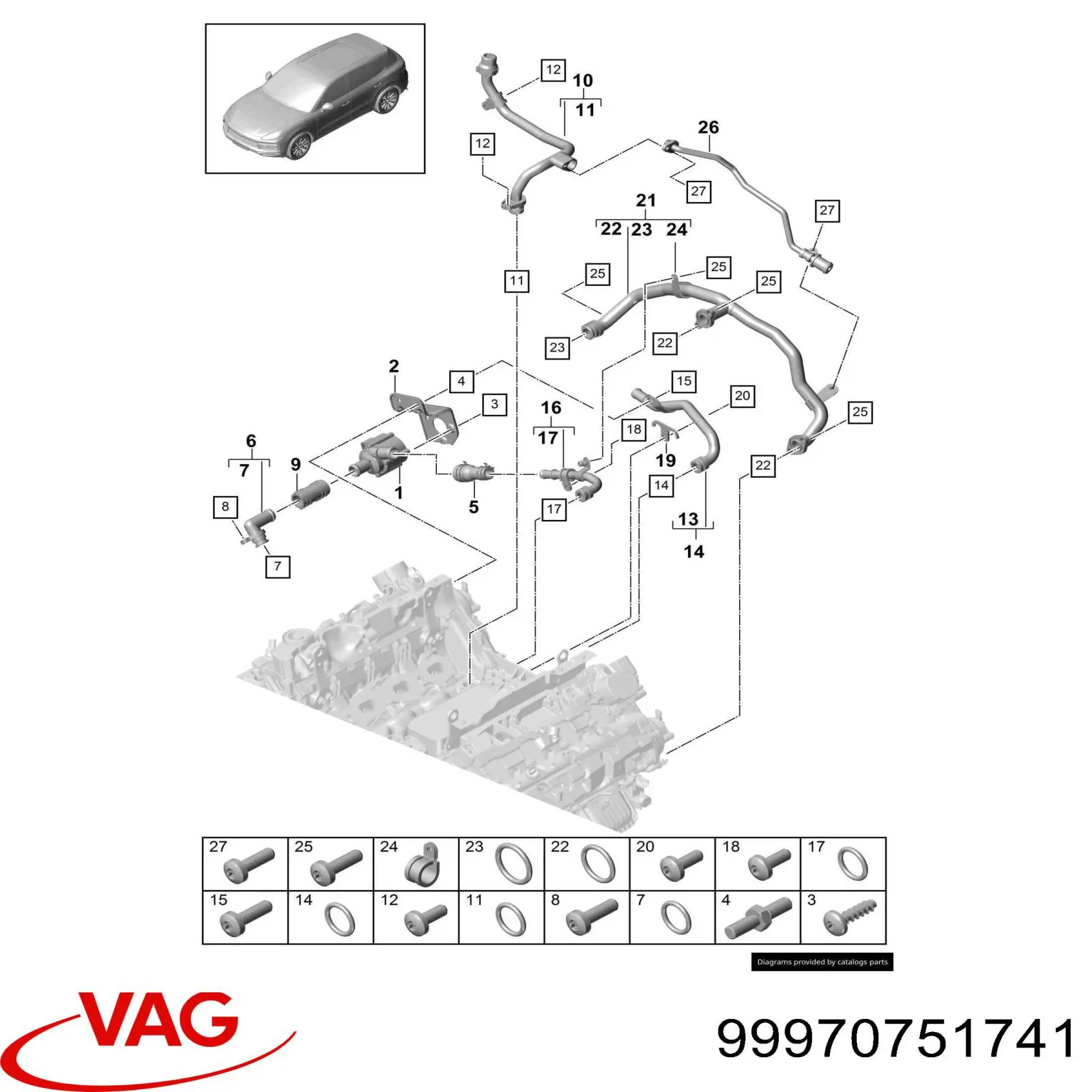  Porsche 99970751741 ціна, від 9.21 USD