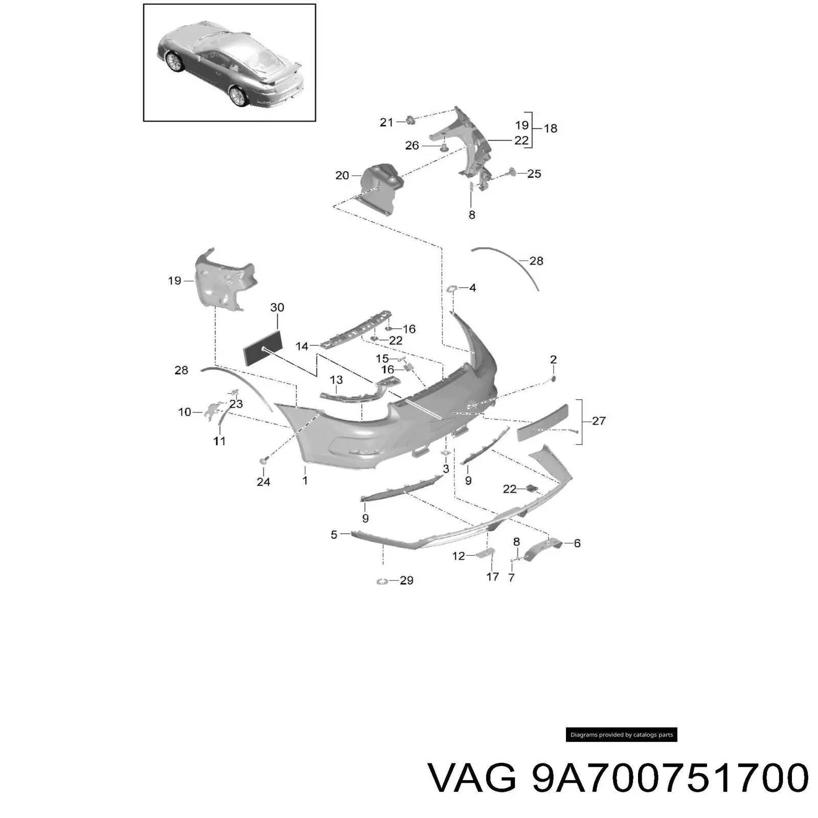  9A700751700 VAG