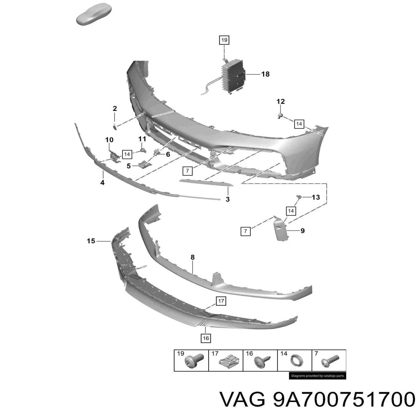 9A700751700 VAG 