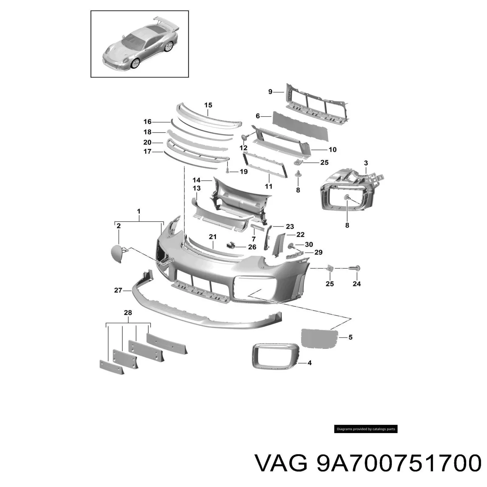  VAG 9A700751700 ціна, від 1.41 USD