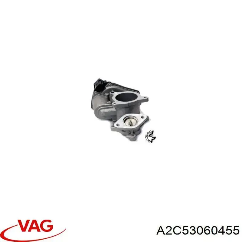 A2C53060455 VAG Байпасний клапан EGR, рециркуляції газів
