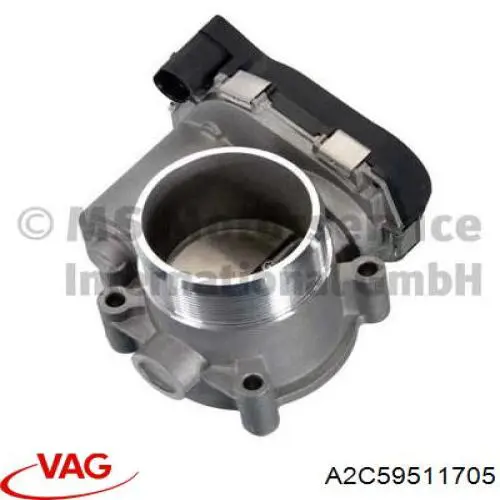 Дросільна заслінка A2C59511705 VAG