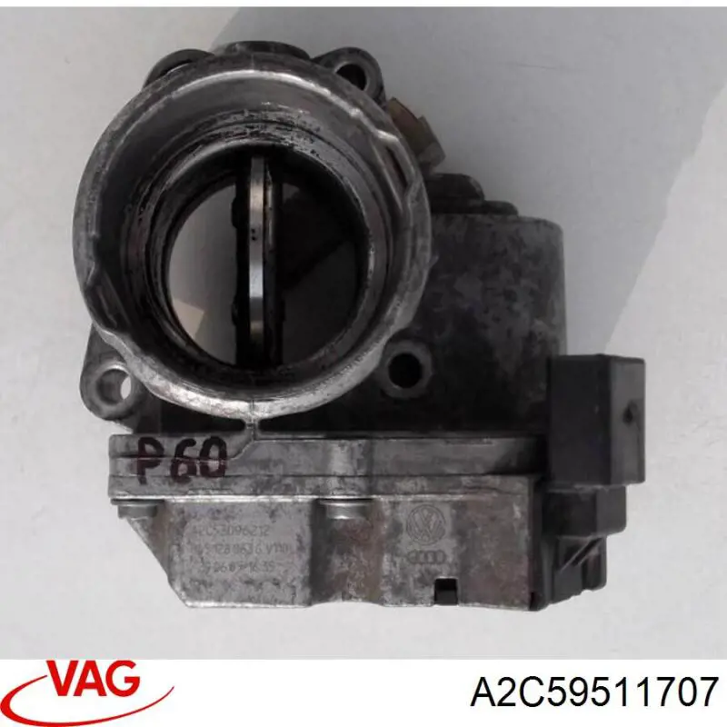 Дросільна заслінка A2C59511707 VAG
