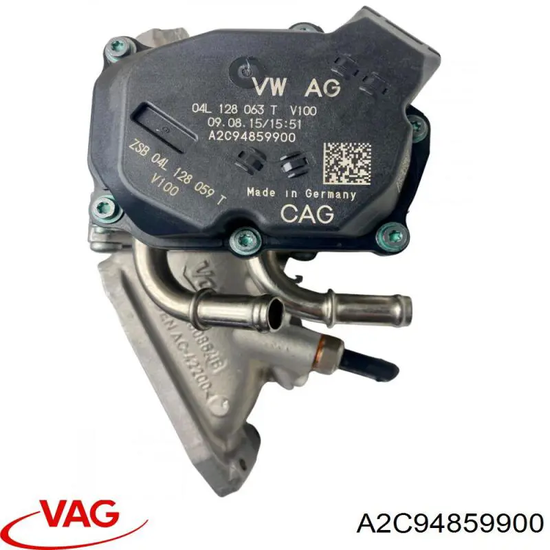 A2C94859900 VAG Дросільна заслінка в зборі