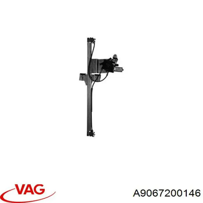 A9067200146 VAG механізм склопідіймача двері передньої, правої