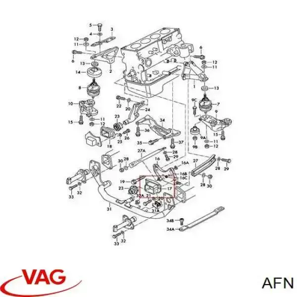 Двигун AFN VAG