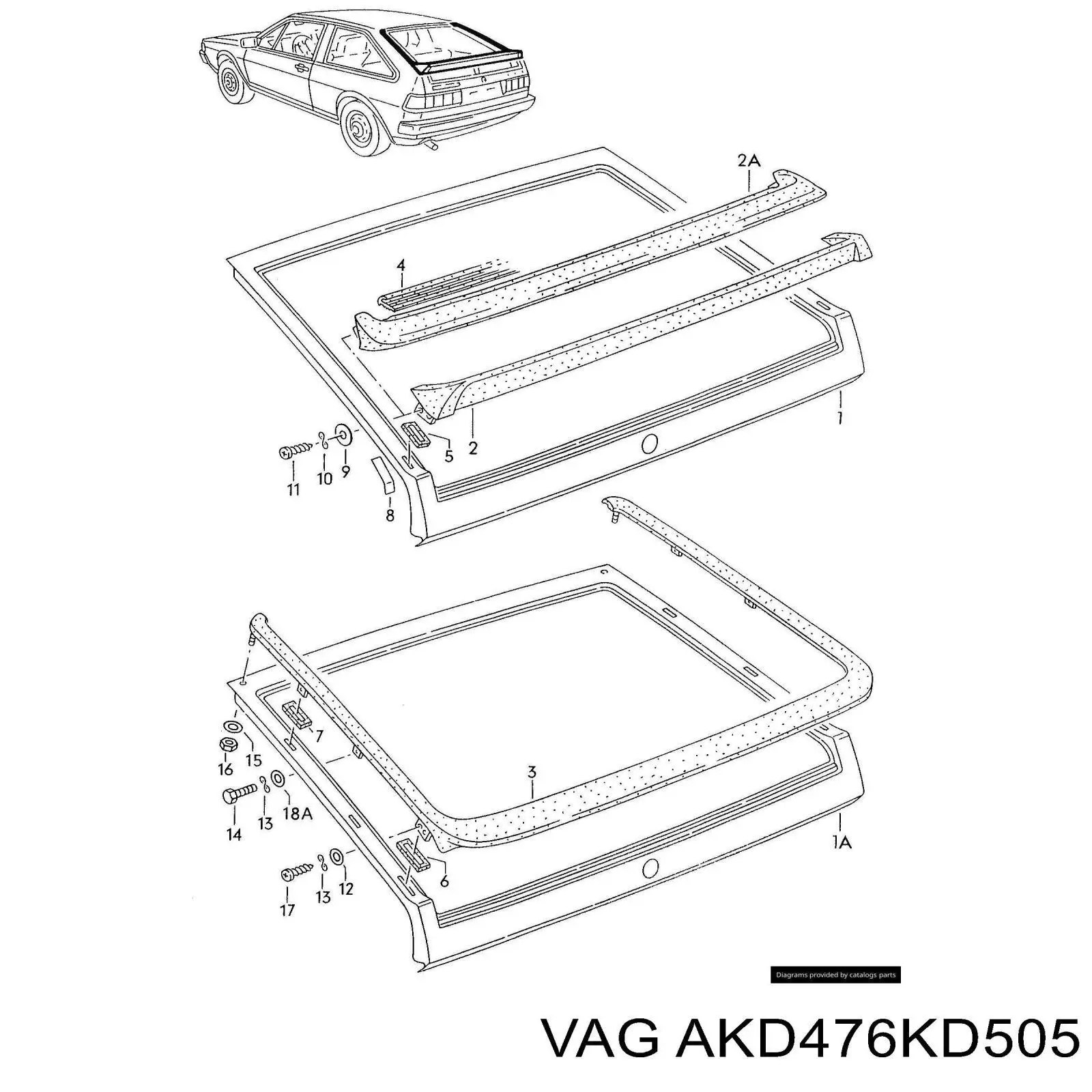  VAG AKD476KD505 ціна, від 38.21 USD