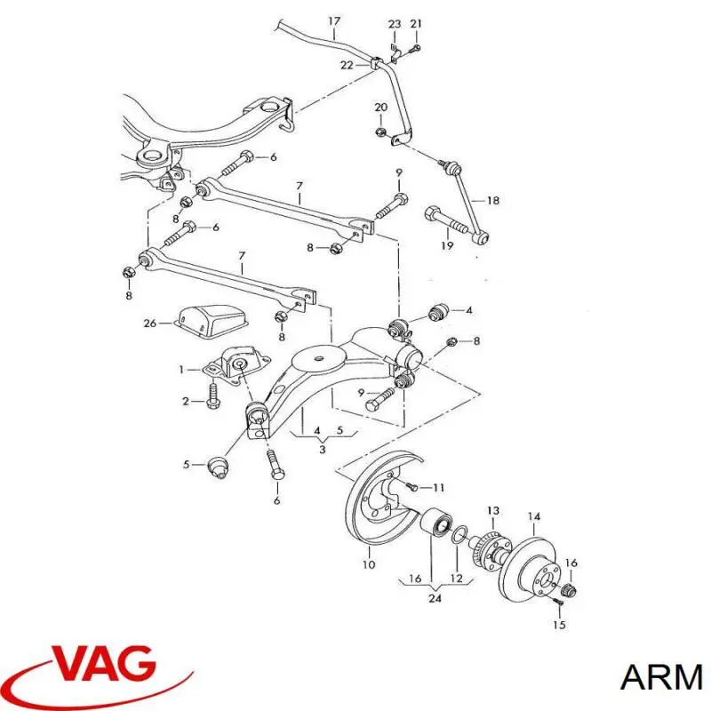 ARM VAG Мотор в зборі