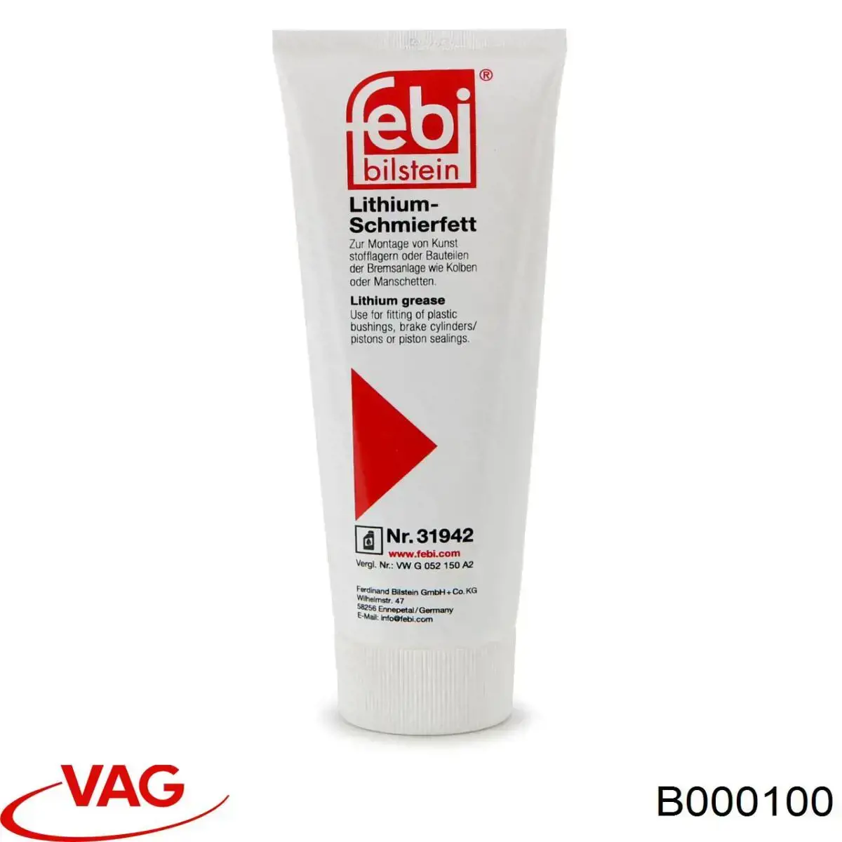 Мастило гальмівних систем VAG B000100 ціна, від 15.05 USD