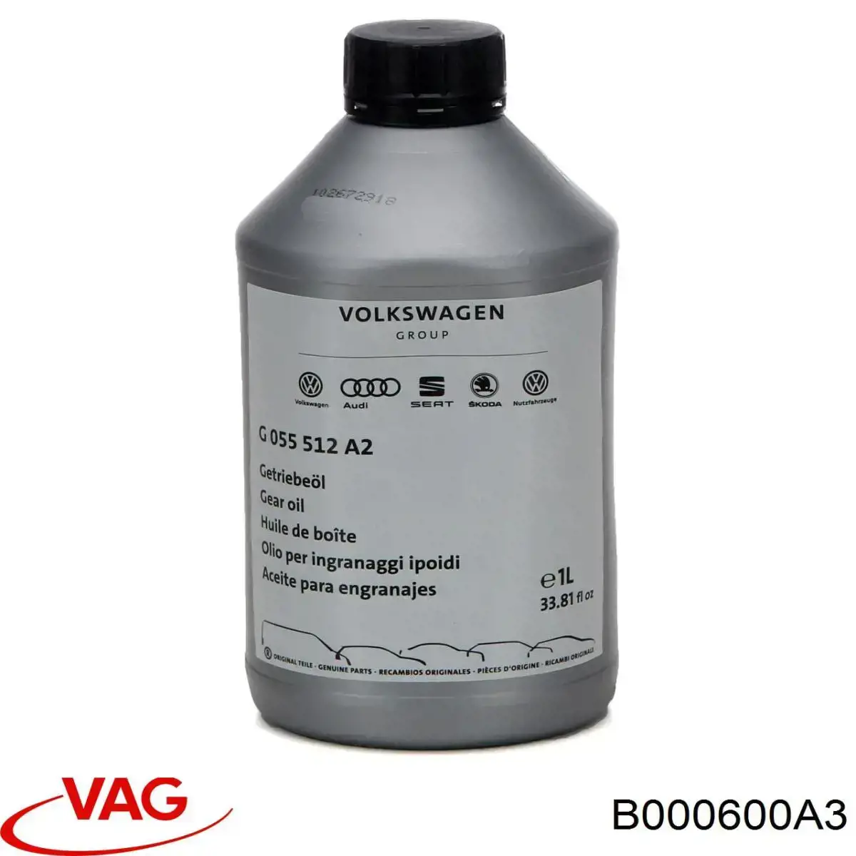 Купити B000600A3 VAG Рідина гальмівна