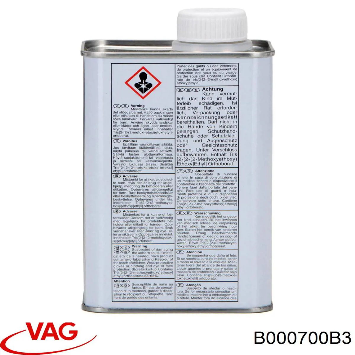 Купити B000700B3 VAG Рідина гальмівна