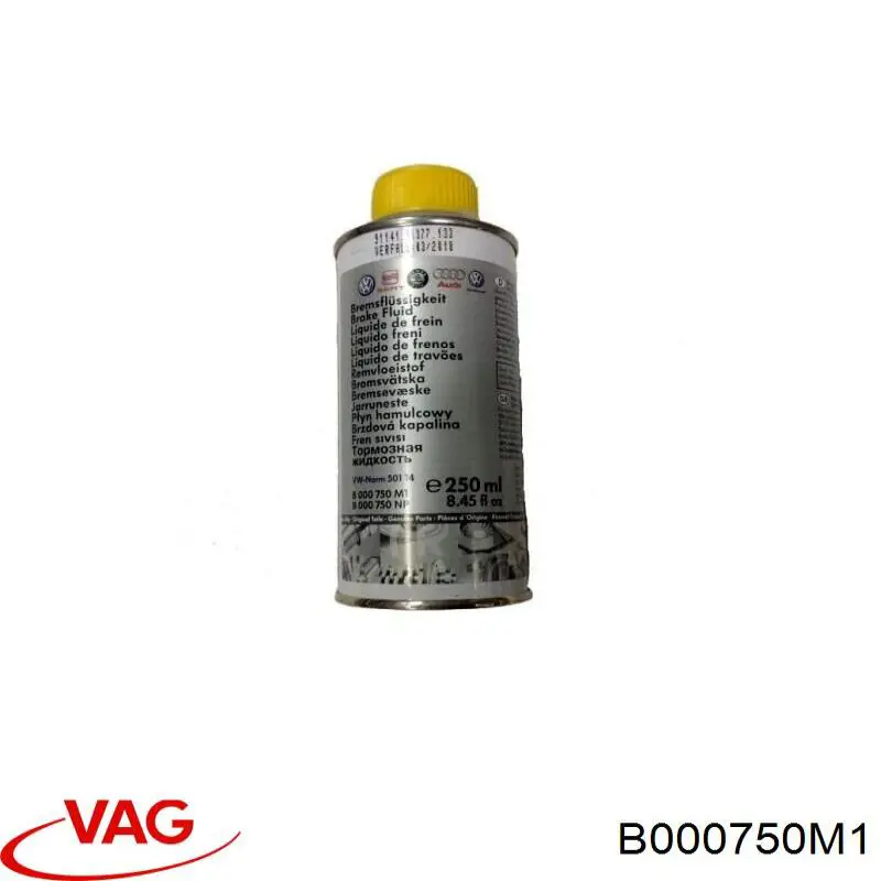 Рідина гальмівна B000750M1 VAG
