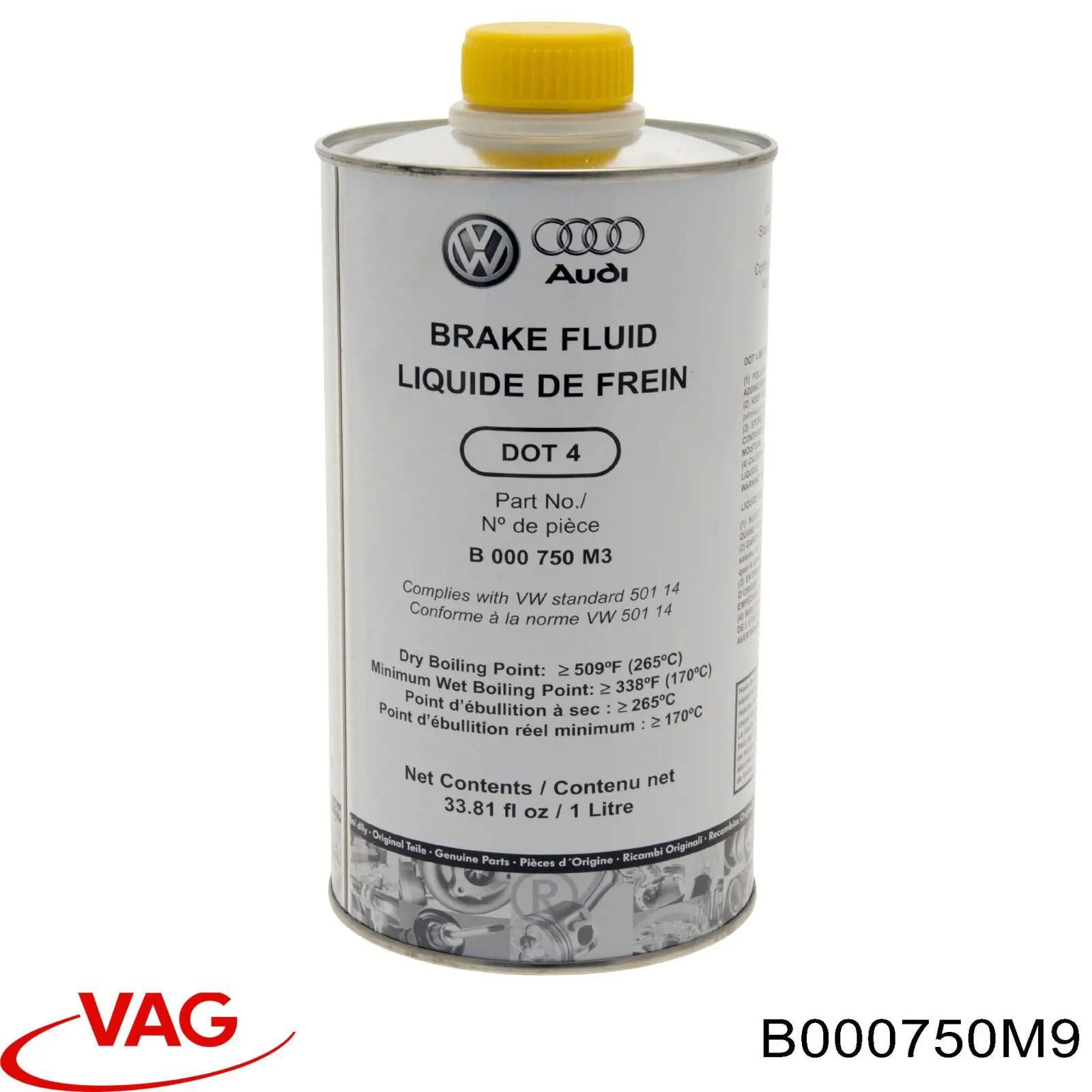 Рідина гальмівна VAG B000750M9 ціна, від 675.88 USD