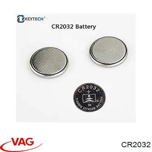 Батарейка брелока VAG CR2032 ціна, від 1.43 USD