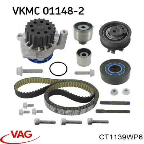 CT1139WP6 VAG Ремінь ГРМ, комплект