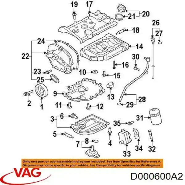 Герметик силіконовий D000600A2 VAG