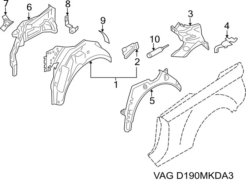  VAG D190D01A2 ціна, від 57.32 USD
