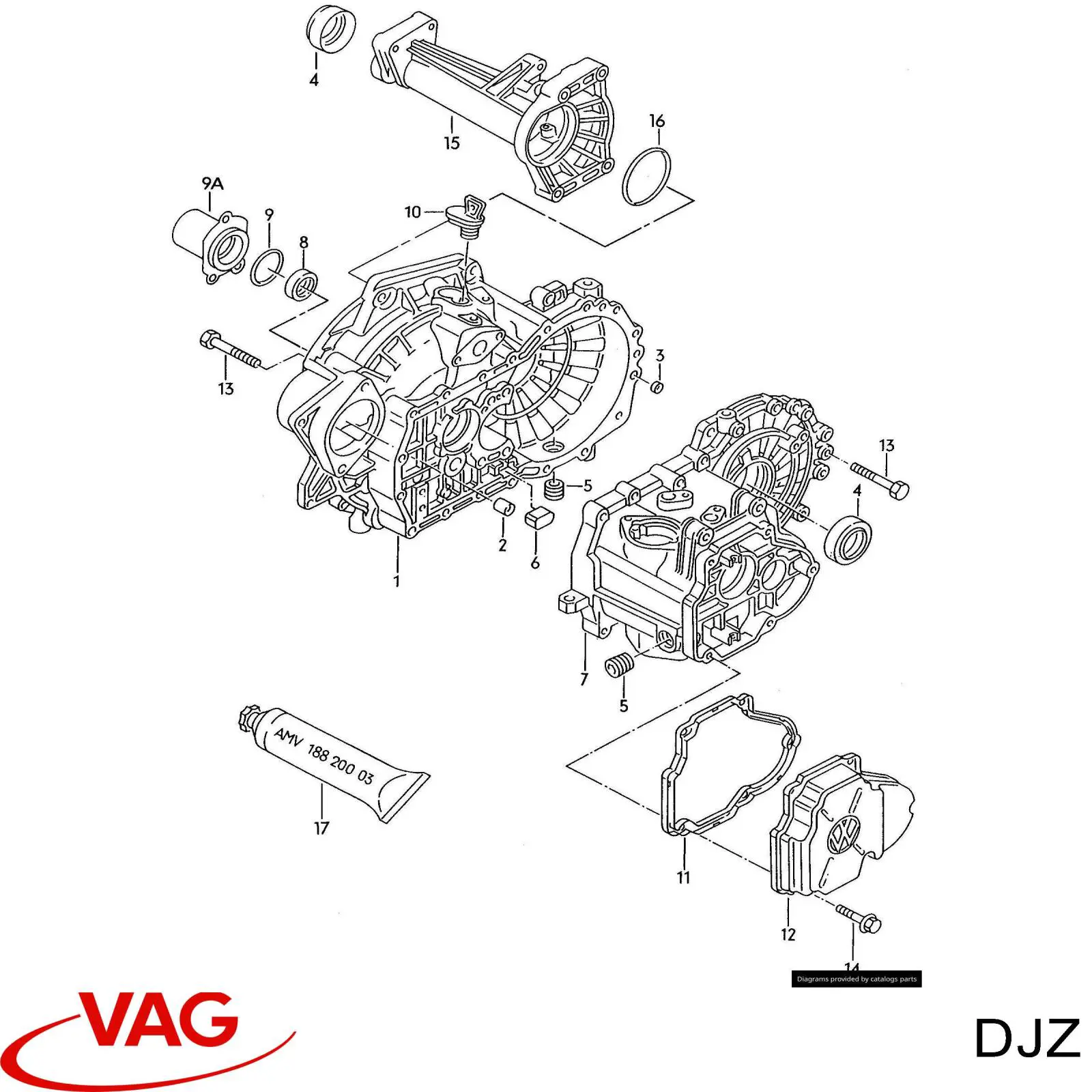 DJZ VAG МКПП