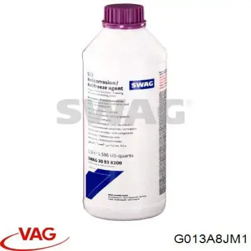 G013A8JM1 VAG Охолоджуюча рідина