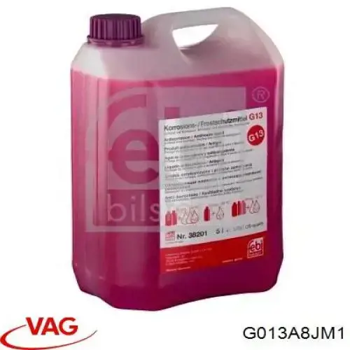 Антифріз концентрат VAG G013A8JM1 ціна, від 10.56 USD