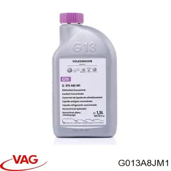 Купити G013A8JM1 VAG Охолоджуюча рідина для двигунів