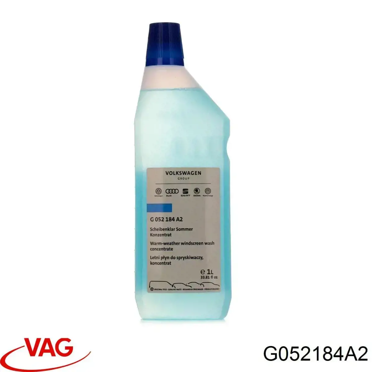 Купити G052184A2 VAG Рідина для омивача скла