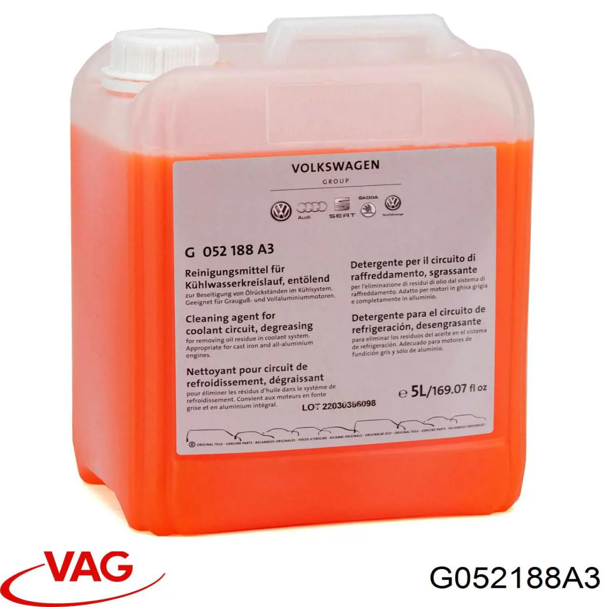 G052188A3 VAG Очищувач системи охолодження