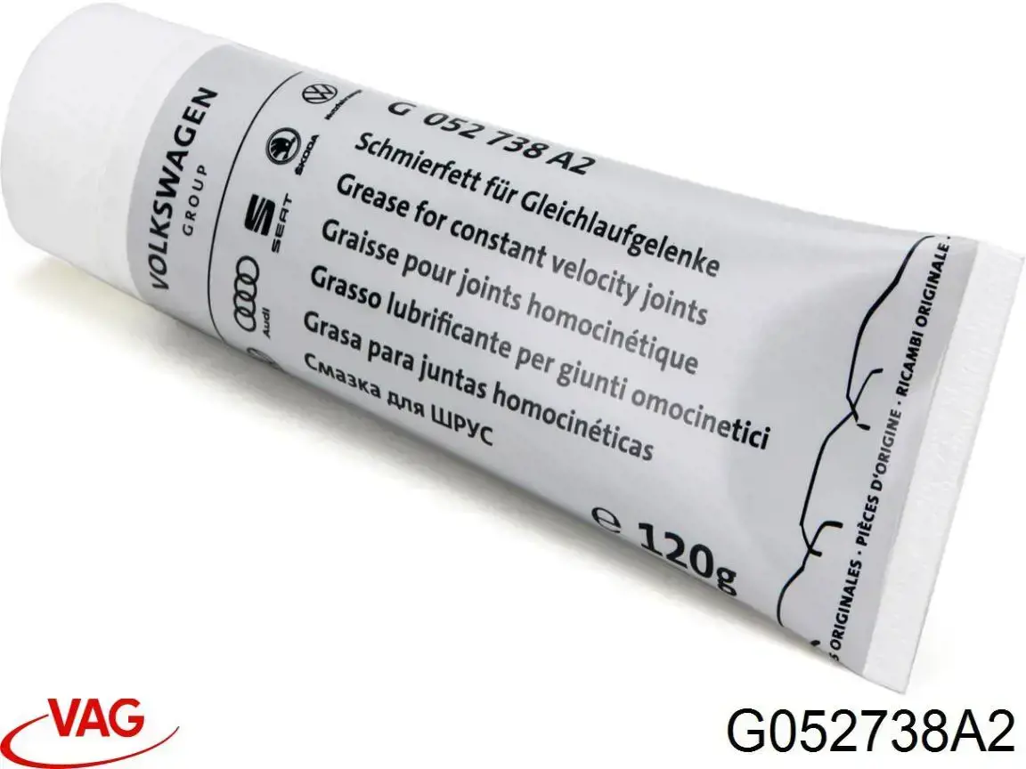 G052738A2 VAG Мастило для підшипників і ШРКШ