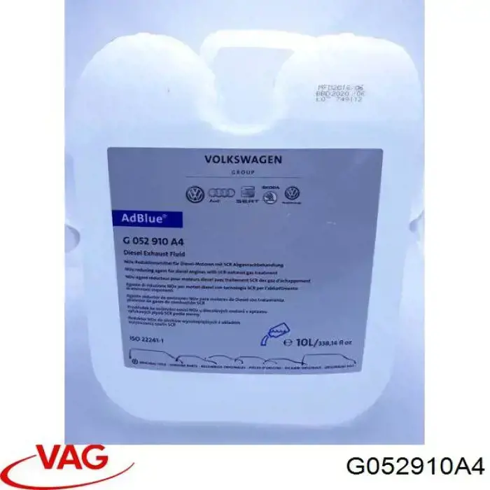  VAG G052910A4