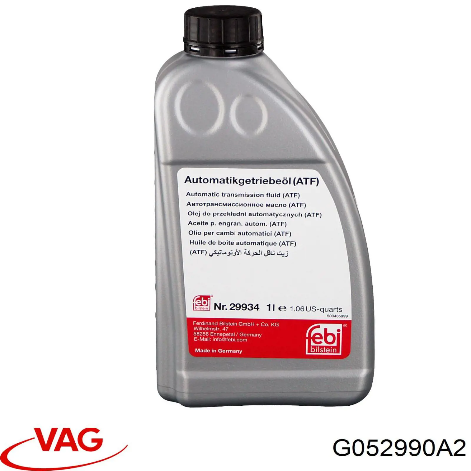 Купити G052990A2 VAG Масло АКПП