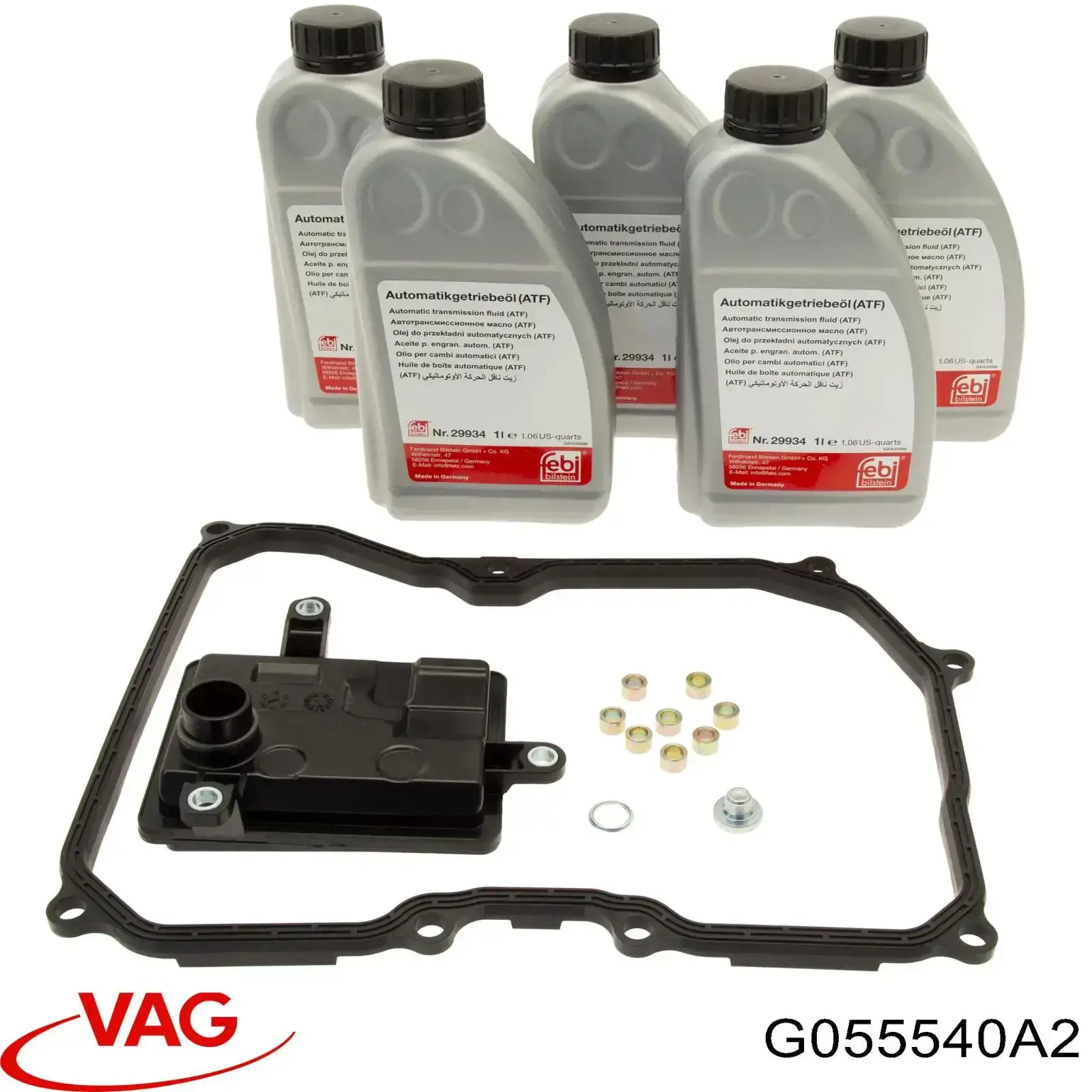 Трансмісійне масло VAG G055540A2