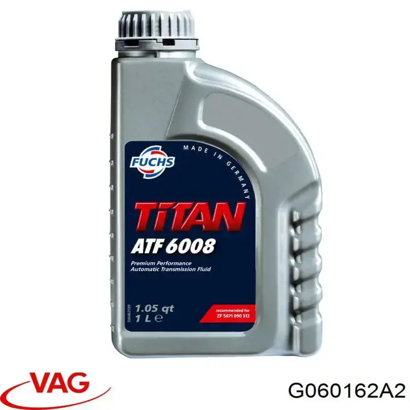 Масло трансмісії G060162A2 VAG