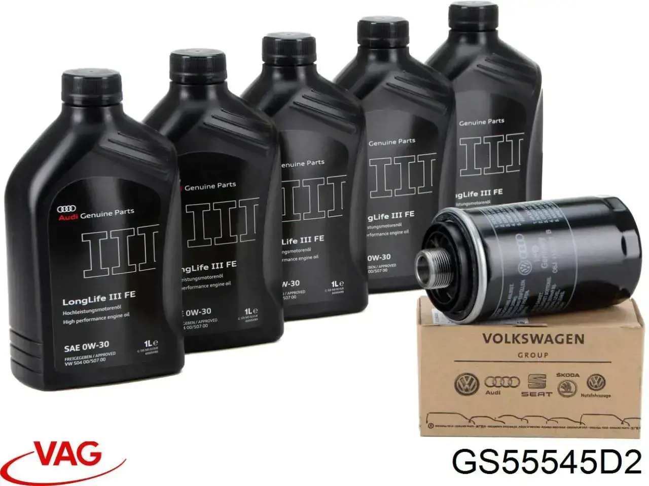 Олива VAG GS55545D2 ціна, від 30.56 USD