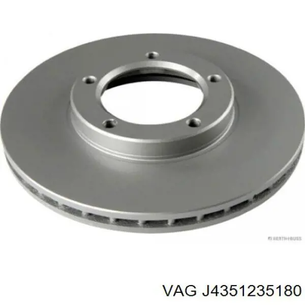 J4351235180 VAG диск гальмівний передній