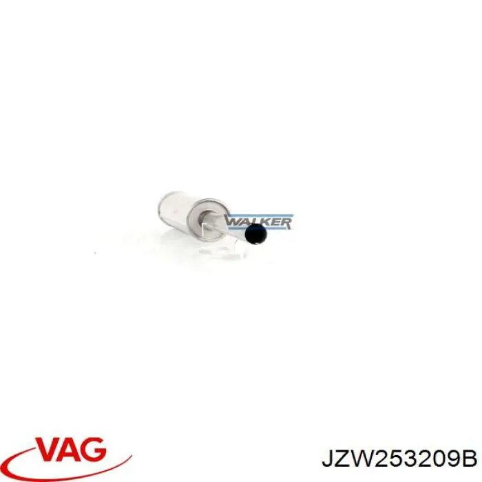 Глушник VAG JZW253209B ціна, від 26.02 USD