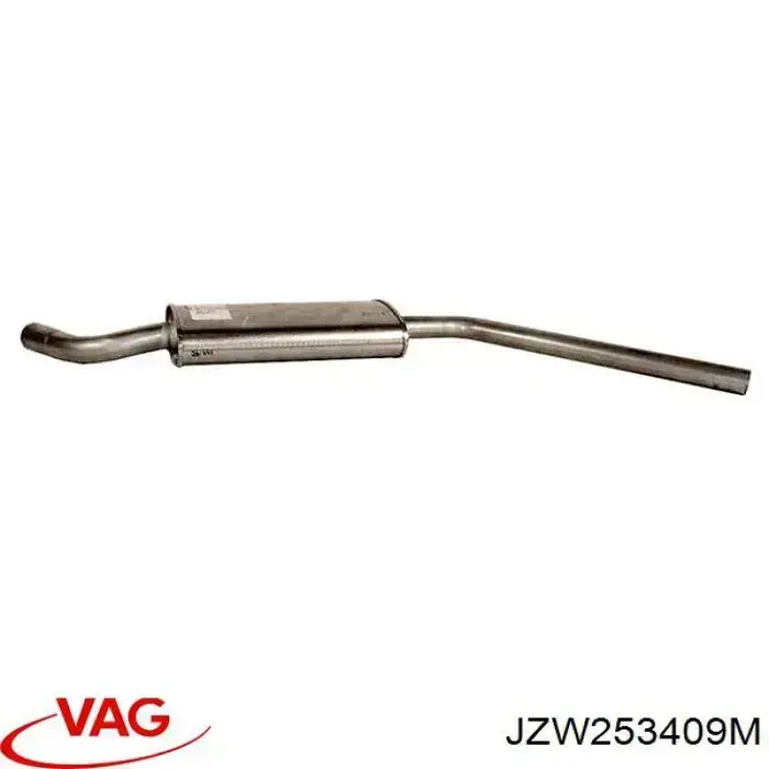 Глушник VAG JZW253409M ціна, від 40.75 USD
