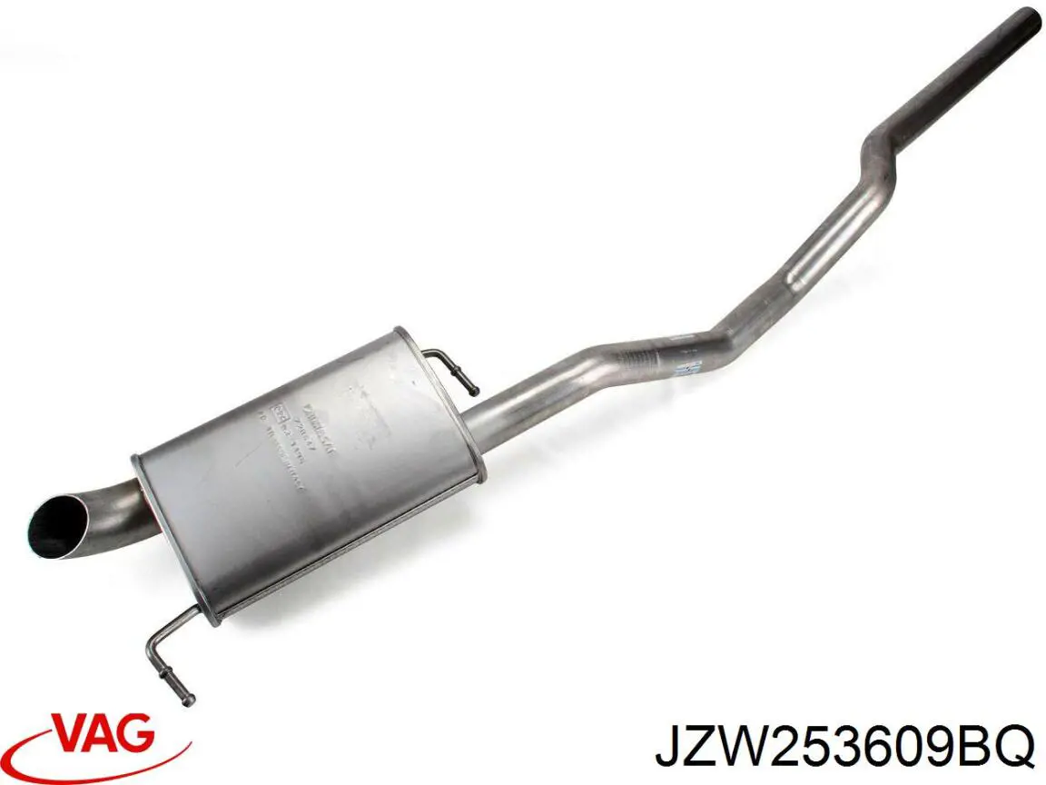 Купити JZW253609BQ VAG Глушник вихлопних газів кінцевий