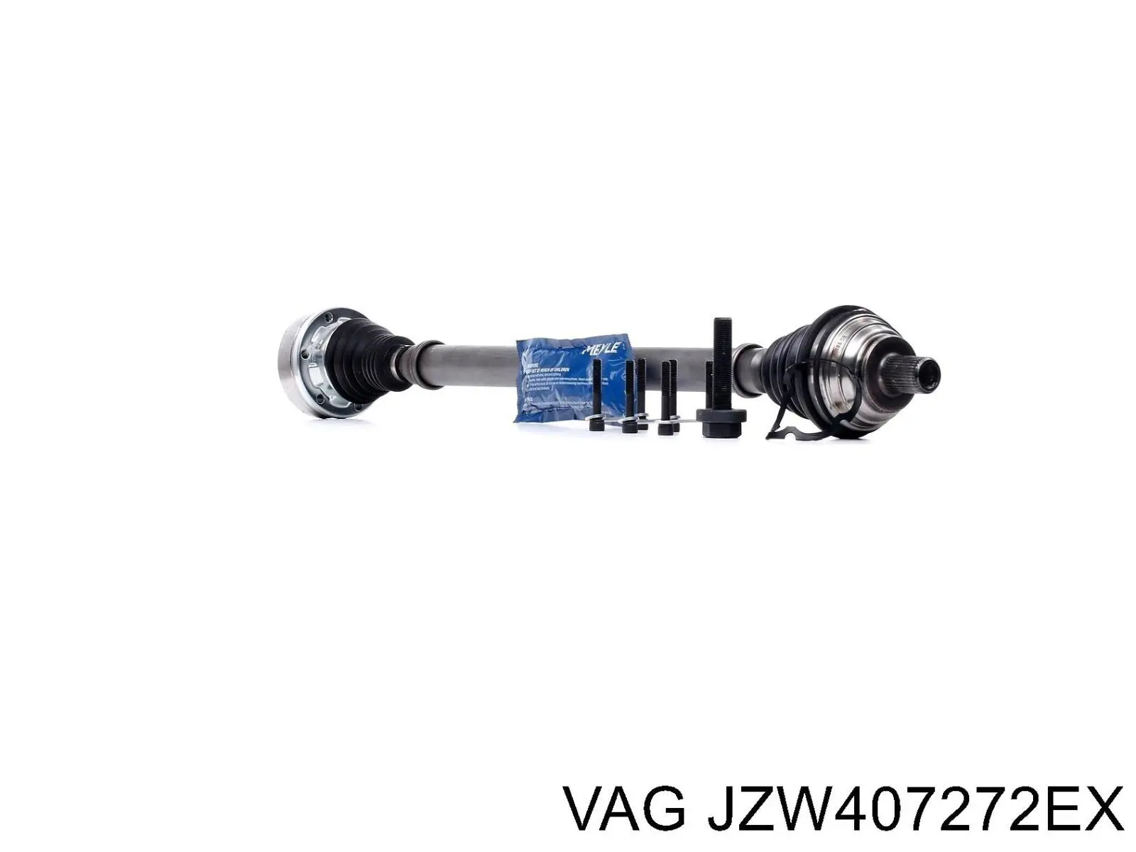 JZW407272EX VAG Привід передній правий