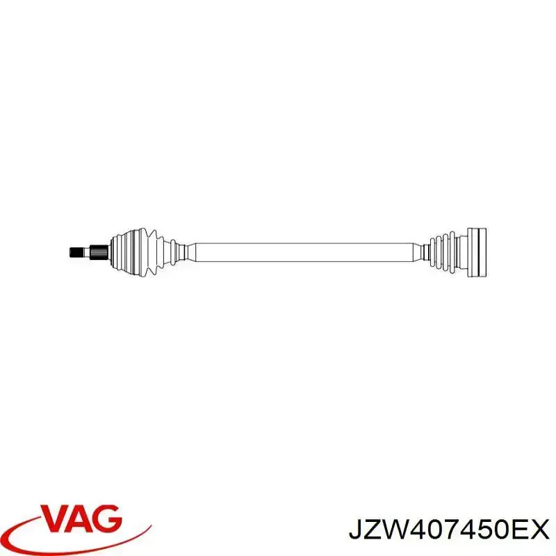  JZW407450EX VAG