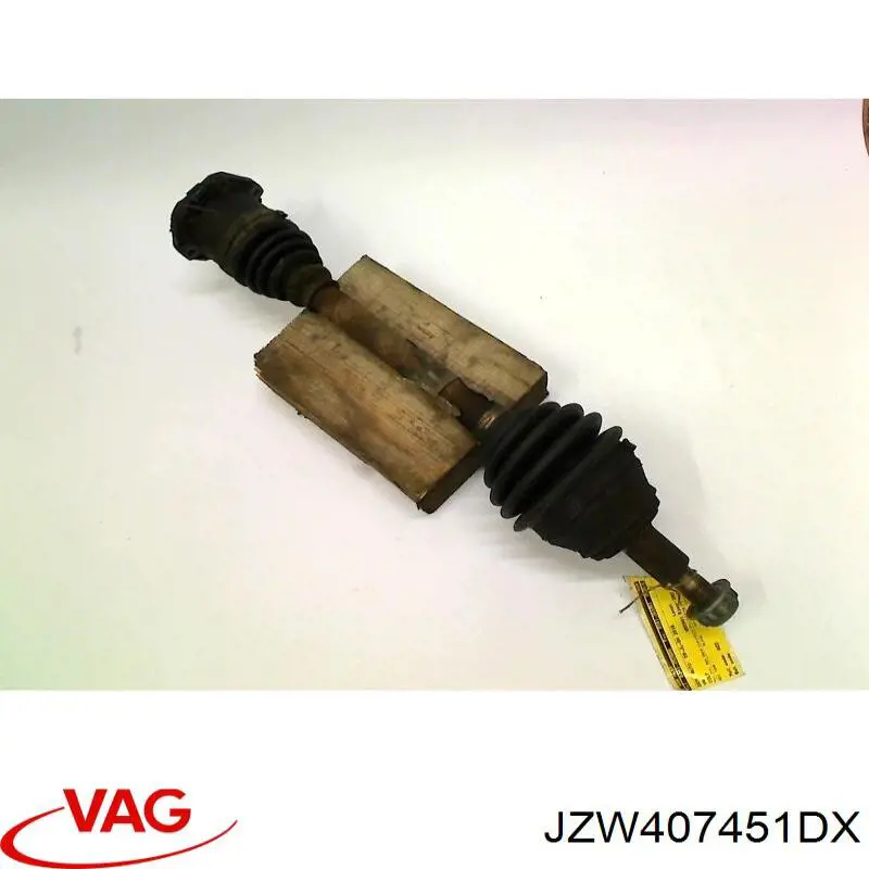 Купити JZW407451DX VAG Ліва піввісь