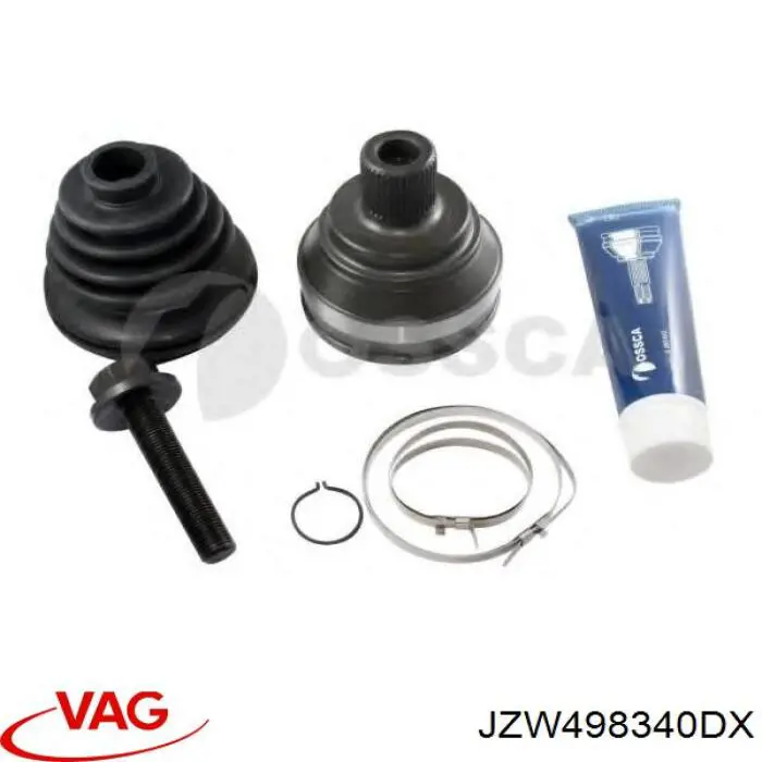 ШРУС зовнішній VAG JZW498340DX