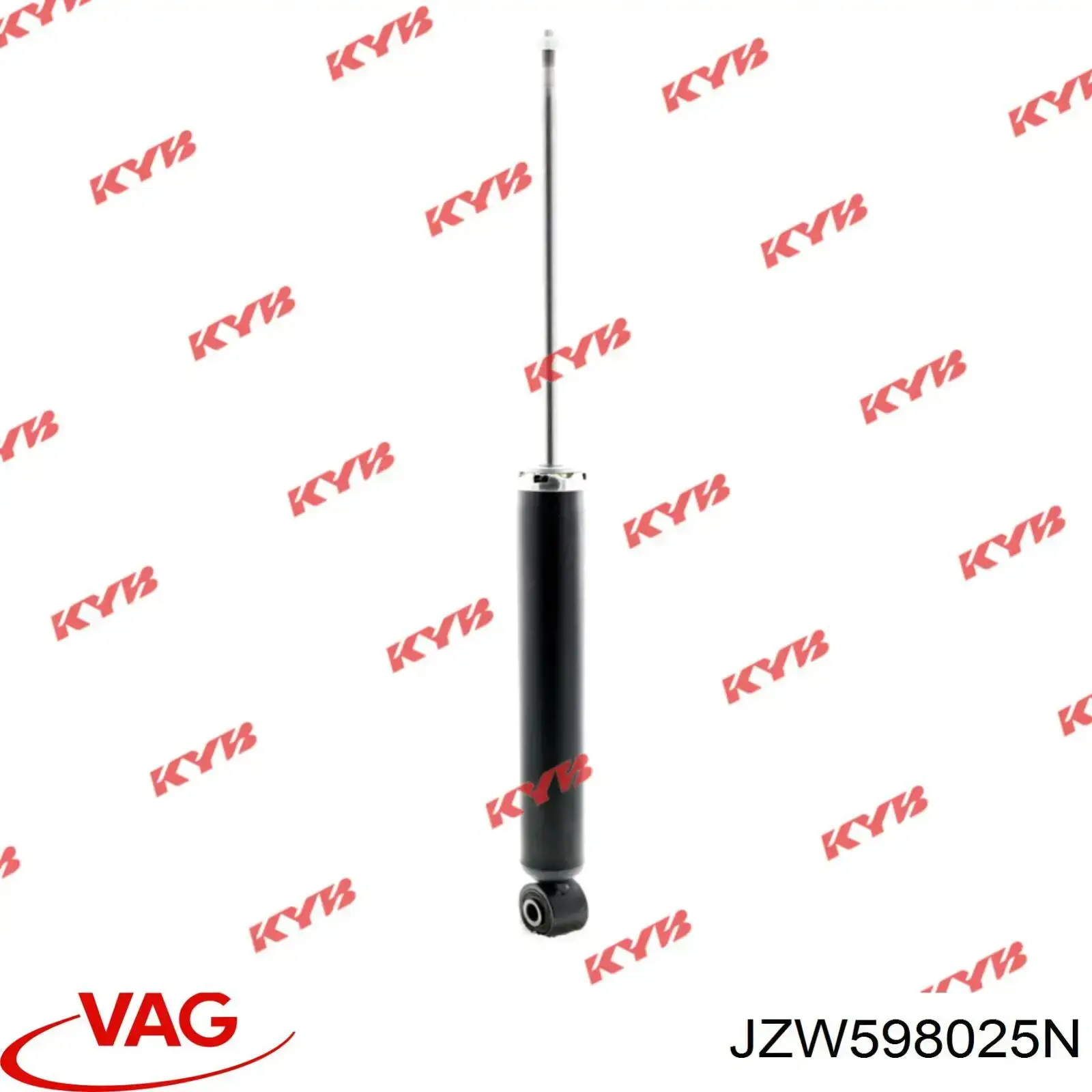 Купити JZW598025N VAG Стійка амортизатора задня
