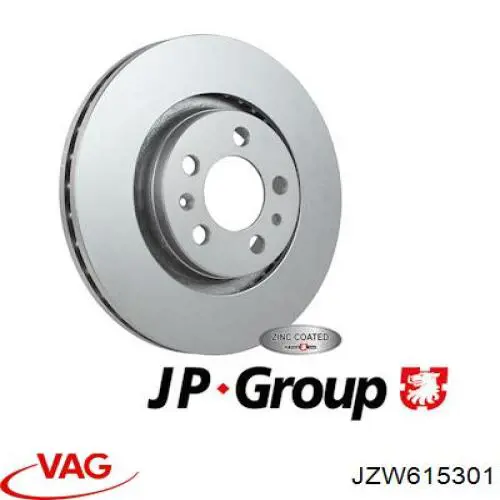Купити JZW615301 VAG Ротор гальмівний