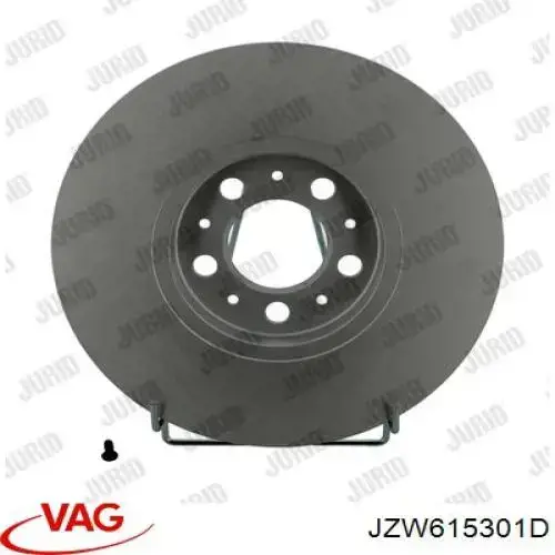Купити JZW615301D VAG Ротор гальмівний