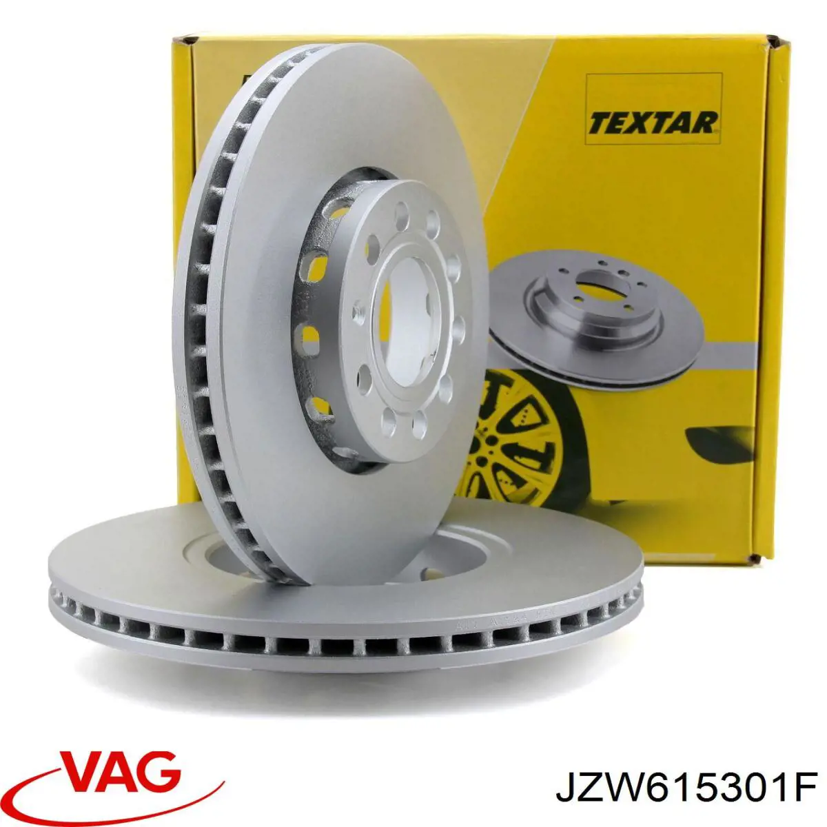 Диск гальмівний передній VAG JZW615301F