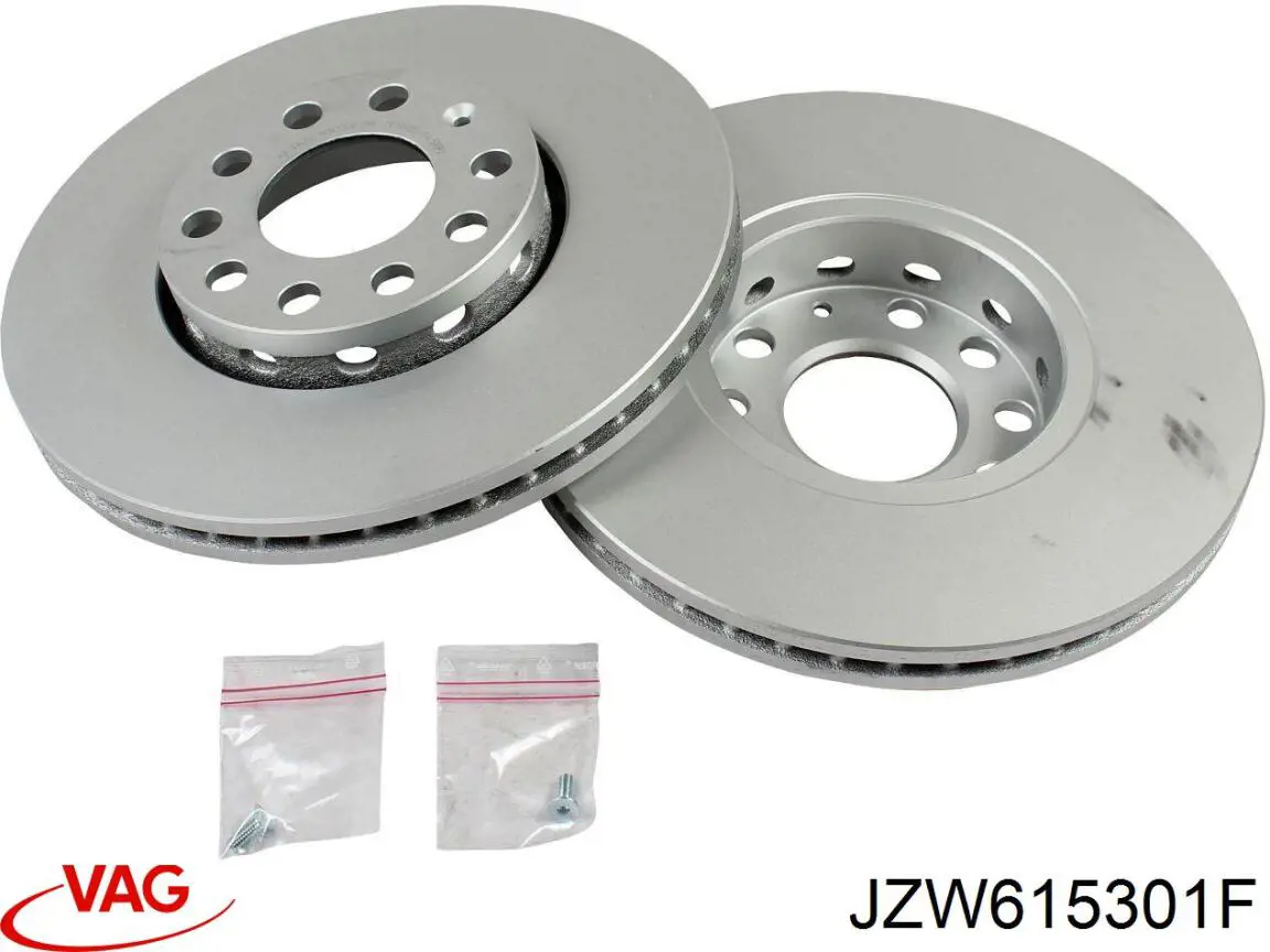 JZW615301F VAG Гальмо дискове переднє