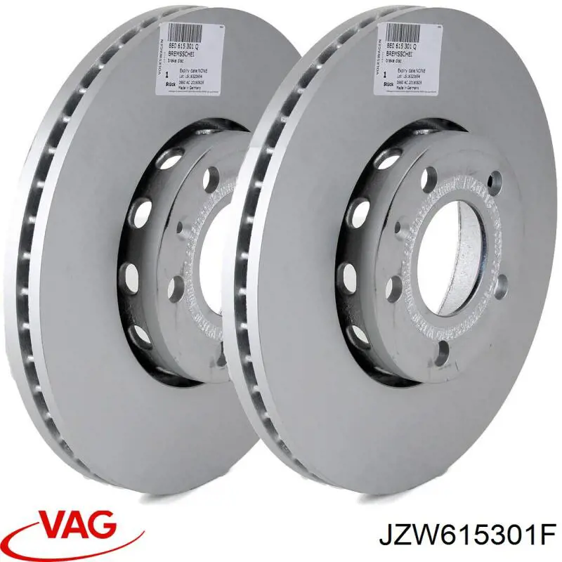 Купити JZW615301F VAG Ротор гальмівний