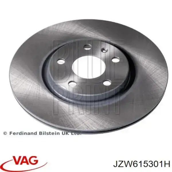Купити JZW615301H VAG Ротор гальмівний