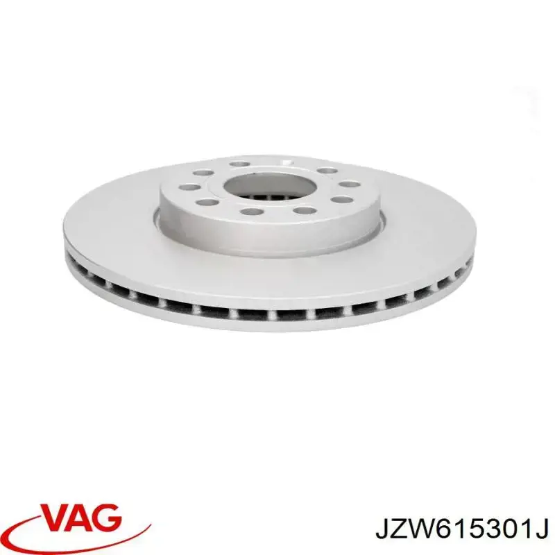 JZW615301J VAG диск гальмівний передній